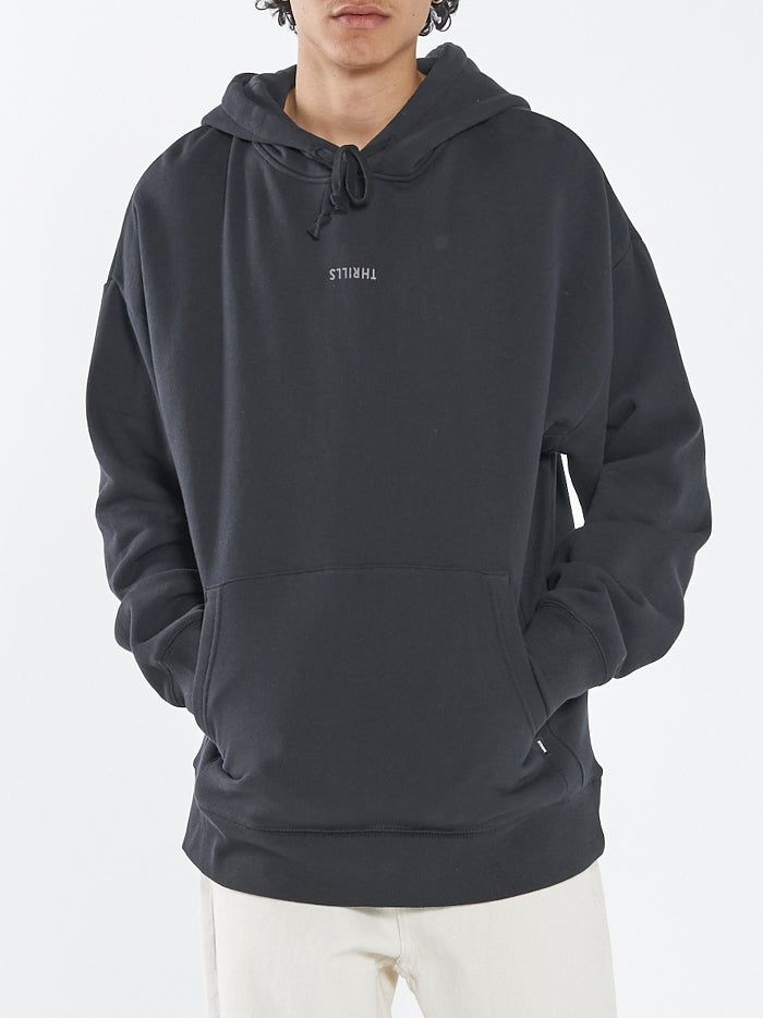 Minimal Thrills Slouch Pull On Hood - Washed Black sold by Thrills product image thumbnail 4