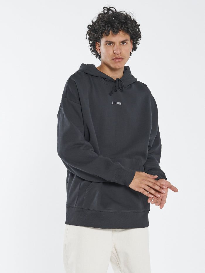Minimal Thrills Slouch Pull On Hood - Washed Black sold by Thrills product image thumbnail 3