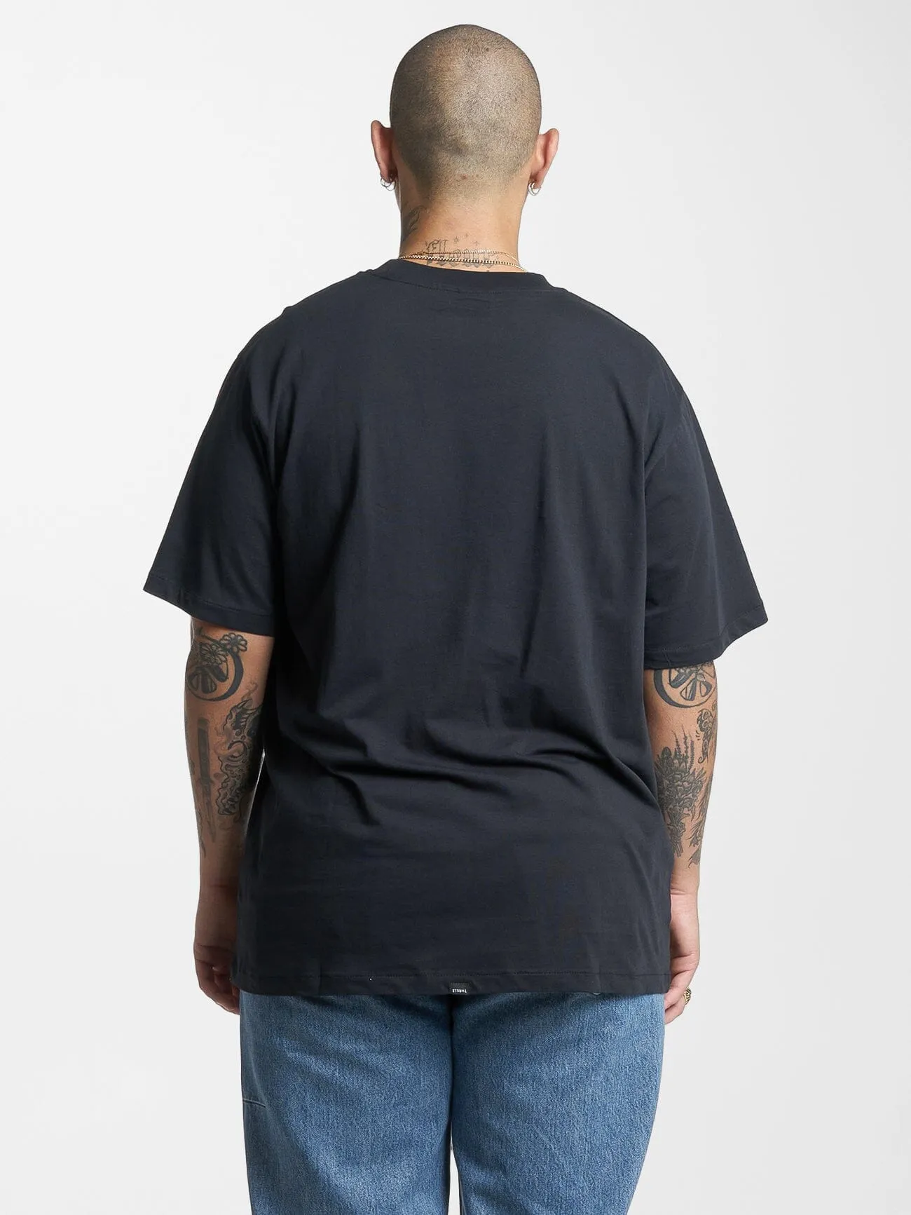 Minimal Thrills Merch Fit Tee - Washed Black sold by Thrills product image thumbnail 2
