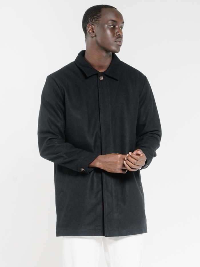 Primo Trench - Black sold by Thrills product image thumbnail 5