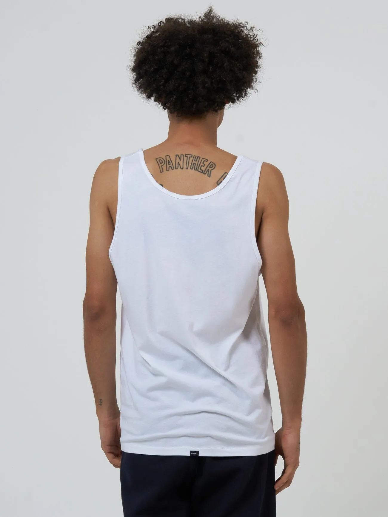 Endless Merch Fit Tank - White sold by Thrills product image thumbnail 2