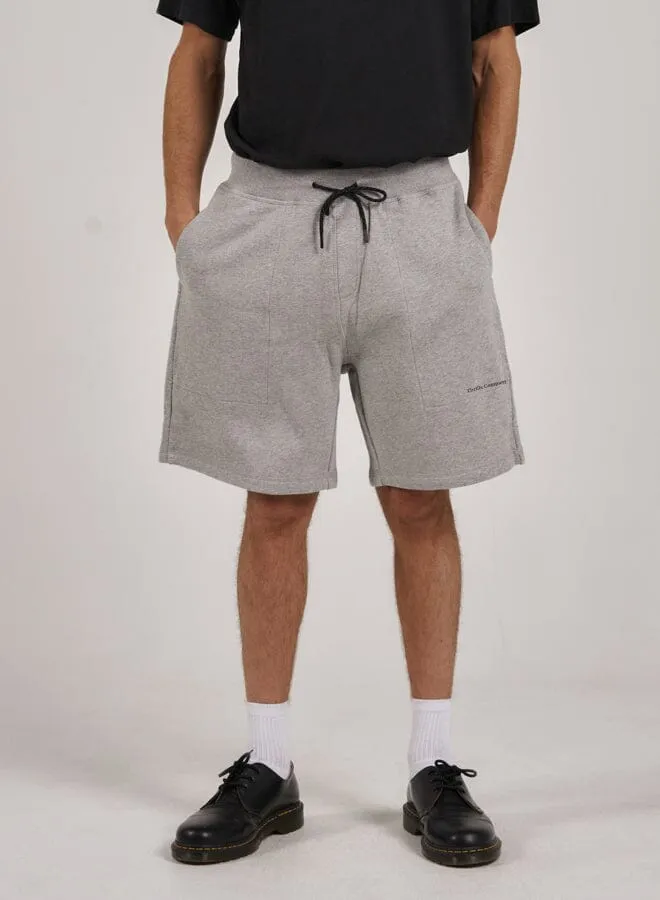 Underground Fleece Short - Grey Marle sold by Thrills