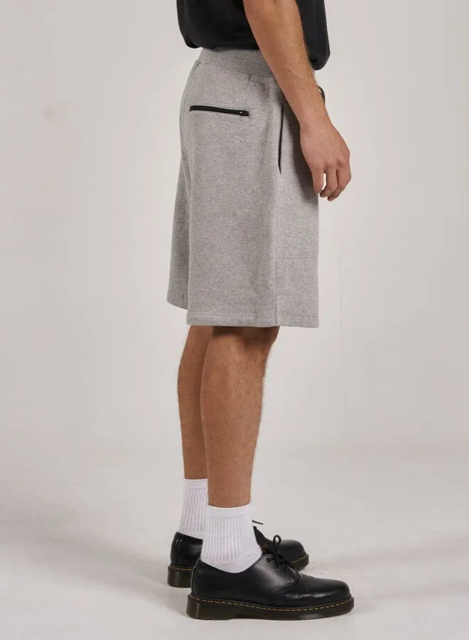 Underground Fleece Short - Grey Marle sold by Thrills product image thumbnail 4