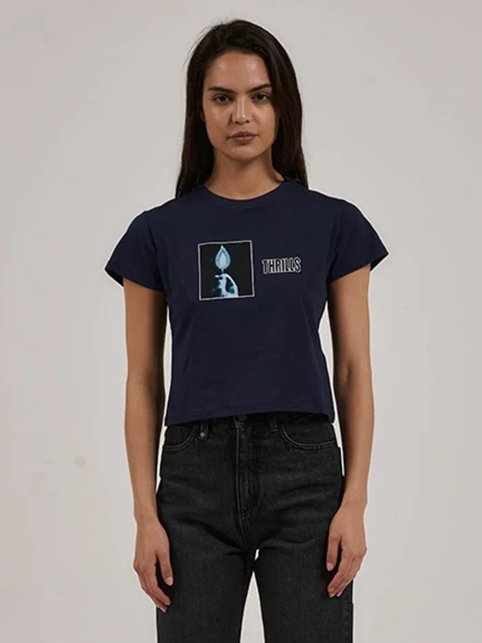 Lucky Strike Mini Tee - Blue Rinse sold by Thrills