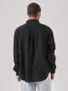 Hemp Minimal Thrills Oversize Long Sleeve Shirt - Black sold by Thrills