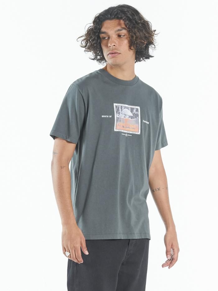 Shroom Doom Merch Fit Tee - Deep Forest sold by Thrills product image thumbnail 3