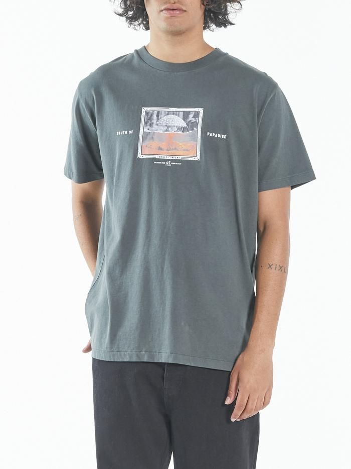 Shroom Doom Merch Fit Tee - Deep Forest sold by Thrills