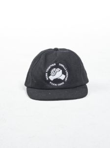 Hard Yakka x Thrills Work Together 5 Panel Cap - Black sold by Thrills