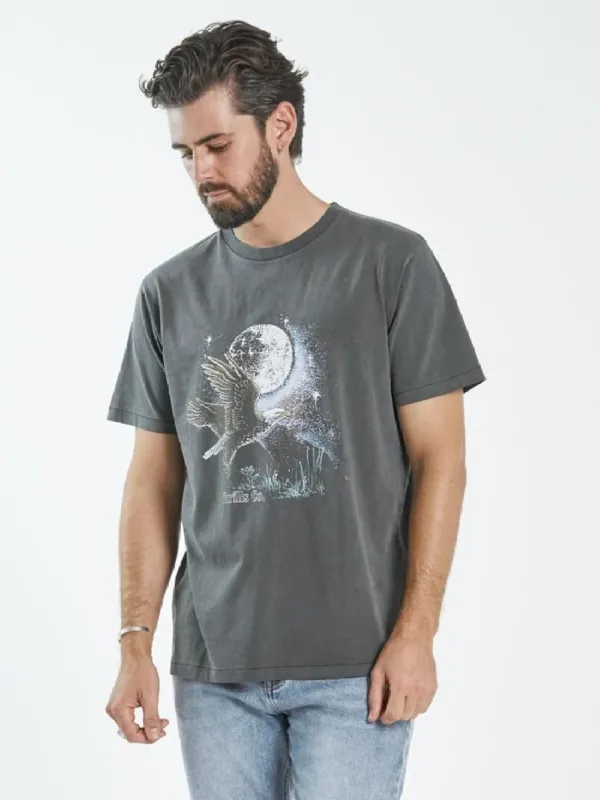 Nighthawk Merch Fit Tee - Merch Black sold by Thrills