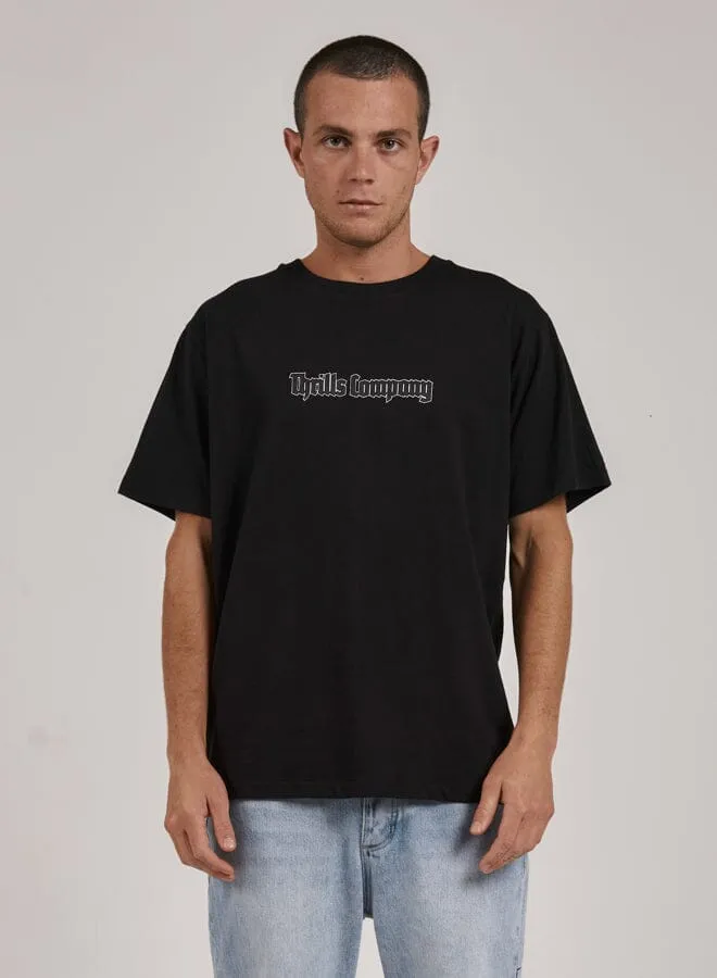 Doomed Merch Fit Tee - Black sold by Thrills