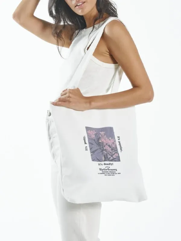 Pretty Deadly Popular Tote - White sold by Thrills