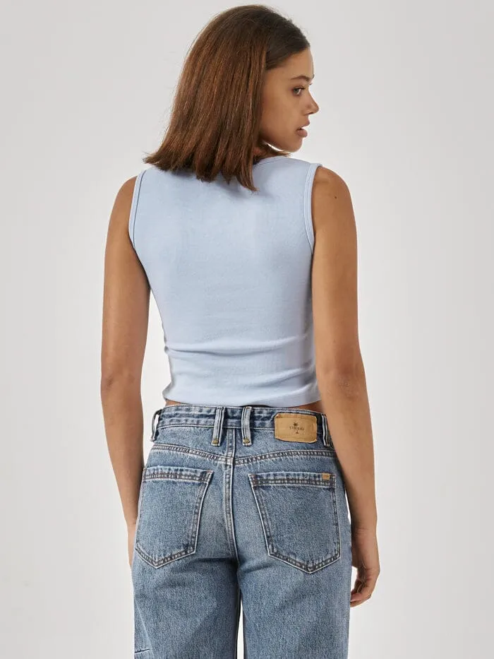 Vision of You Y2k Tank - Sky Blue sold by Thrills product image thumbnail 2