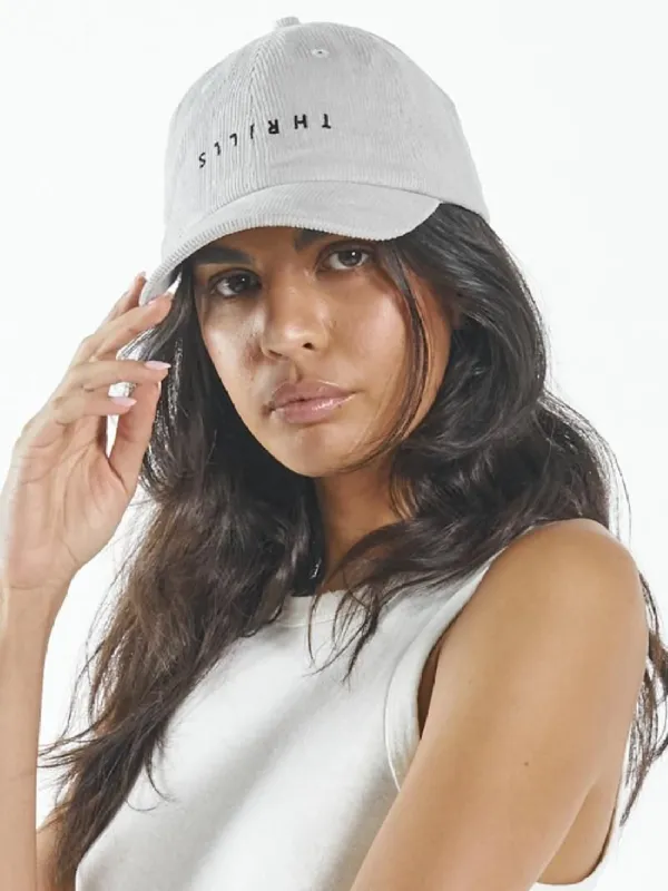 Minimal Thrills 6 Panel Cap - Gravel sold by Thrills