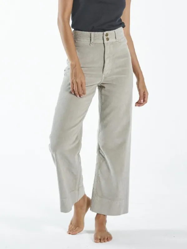 Belle Cord Pant - Gravel sold by Thrills