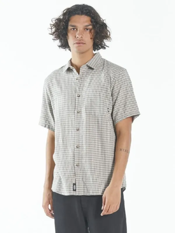 Ever Short Sleeve Shirt - Lead Grey sold by Thrills