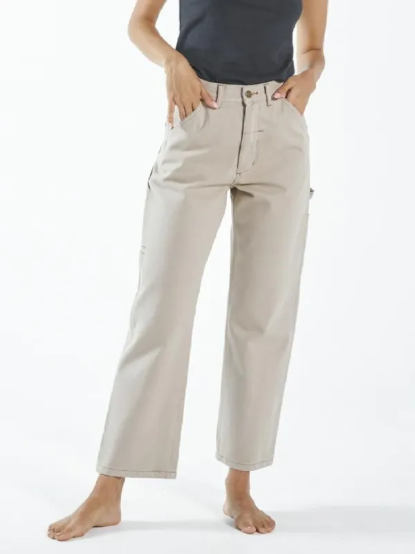 Carpenter Drill Pant - Aged Tan sold by Thrills