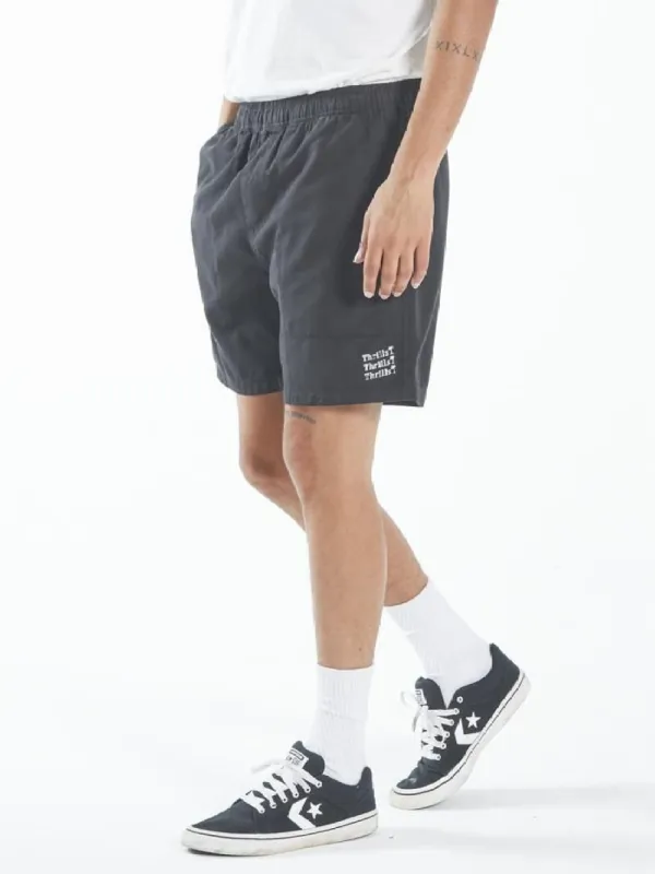 Thrills Embro Unlimited Baggie Volley - Black sold by Thrills