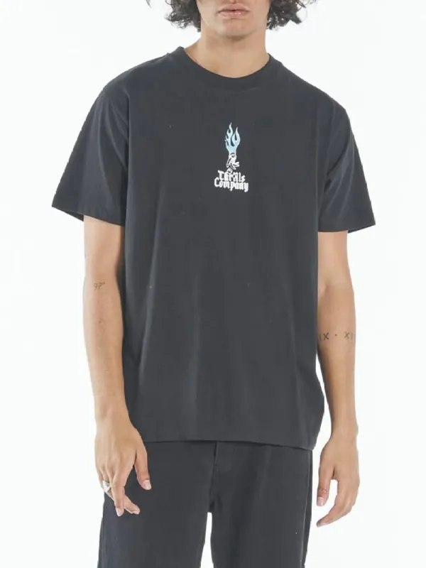 Roll 'Em Merch Fit Tee - Black sold by Thrills