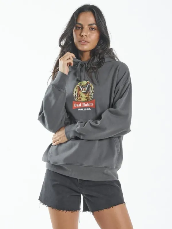 King Habits Slouch Hood - Merch Black sold by Thrills