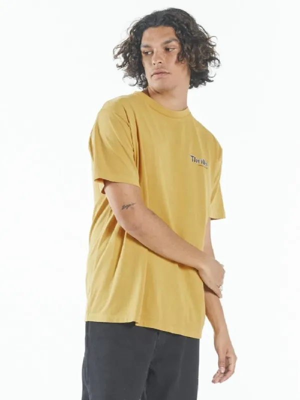 Forget Me Not Merch Fit Tee - Mineral Yellow sold by Thrills
