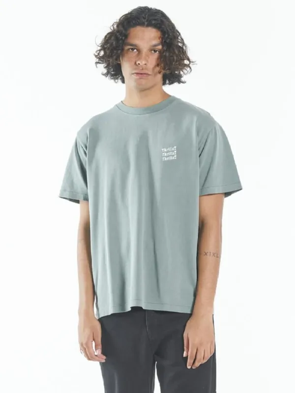 Thrills Embro Unlimited Merch Fit Tee - Lume Green sold by Thrills