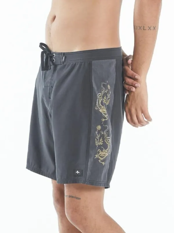 Good Fortune Boardshort - Black sold by Thrills