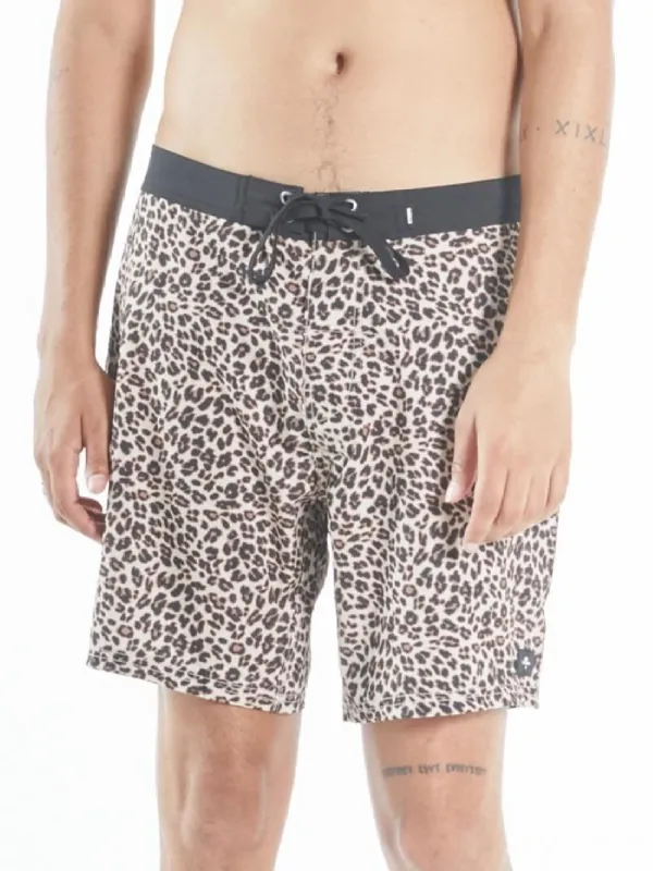 Mild Animal Boardshort - Tan made by Thrills