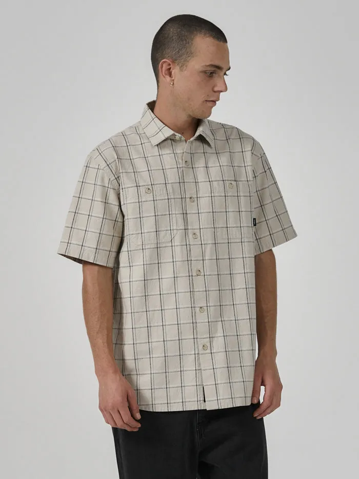 Healing Energies Short Sleeve Shirt - Tan sold by Thrills