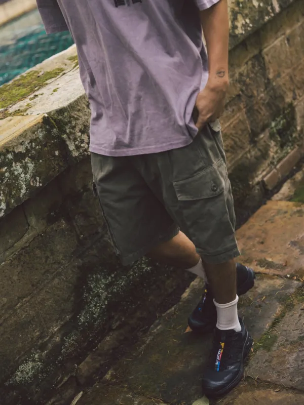 Issued Big Slacker Cargo Short - Mild Army sold by Thrills