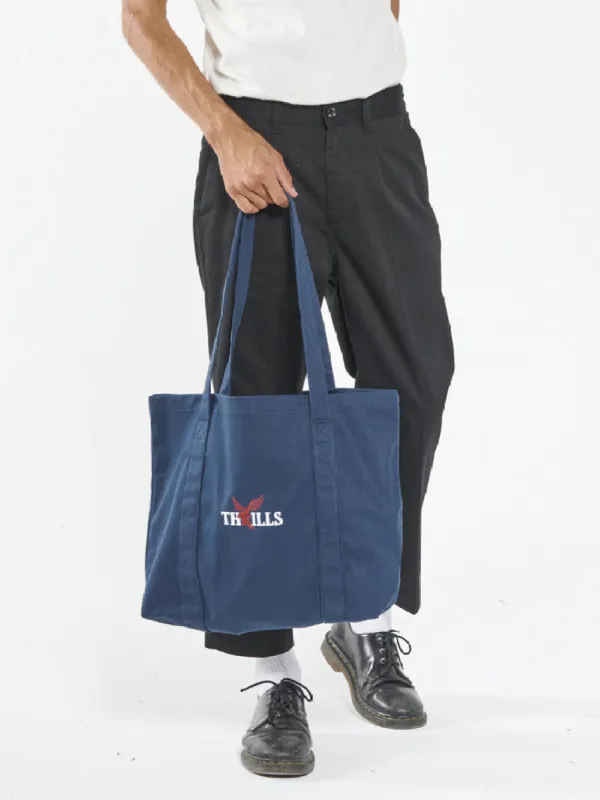 Red Wings Tote Bag - Navy sold by Thrills