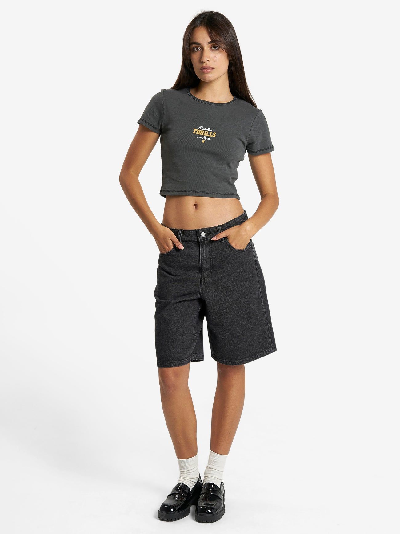 Sessions Baby Tee - Merch Black sold by Thrills product image thumbnail 5