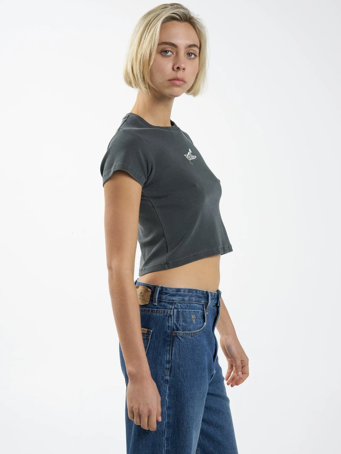 Earths Vibrations Mini Tee - Merch Black sold by Thrills product image thumbnail 4