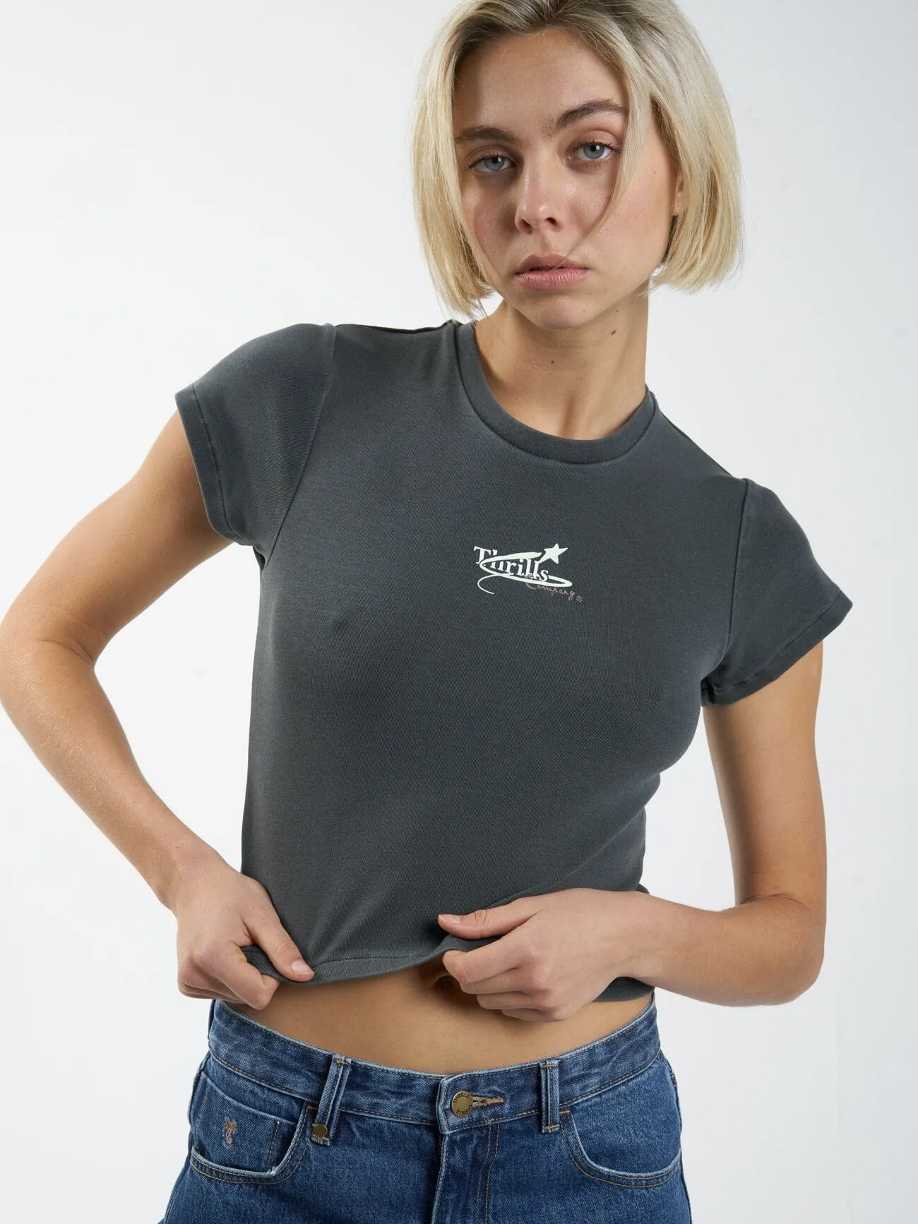 Earths Vibrations Mini Tee - Merch Black sold by Thrills product image thumbnail 5