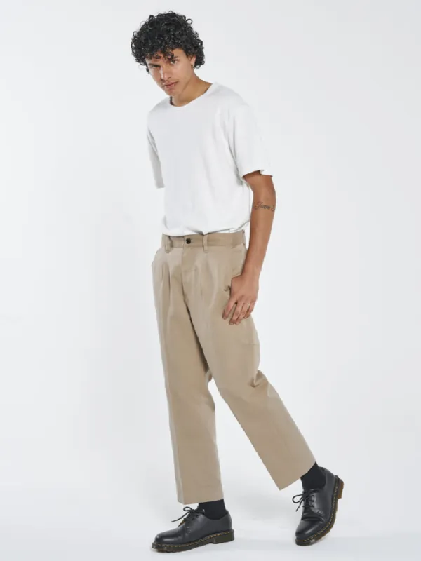 Jacob Twill Pant - Sand sold by Thrills