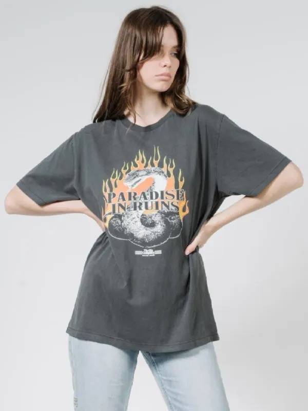 Power in Paradise Merch Tee - Merch Black sold by Thrills