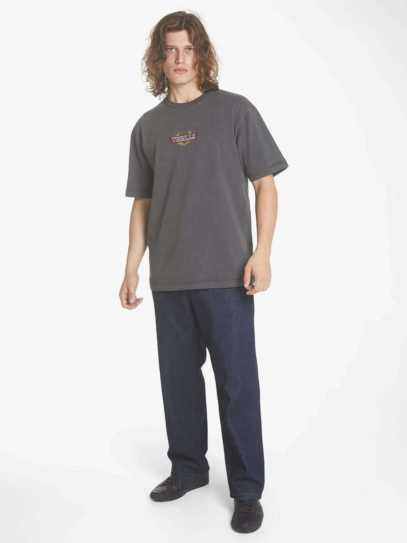 Built For Speed Oversize Fit Tee - Merch Black sold by Thrills product image thumbnail 5