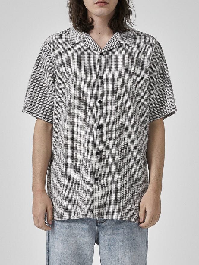 Paradise Code Bowling Shirt - Dirty White sold by Thrills product image thumbnail 5