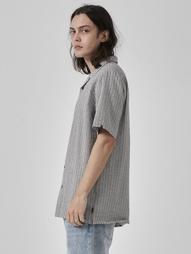 Paradise Code Bowling Shirt - Dirty White sold by Thrills product image thumbnail 3