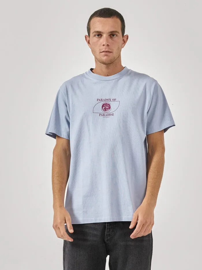 Portrait Of Paradise Merch Fit Tee - Sky Blue sold by Thrills