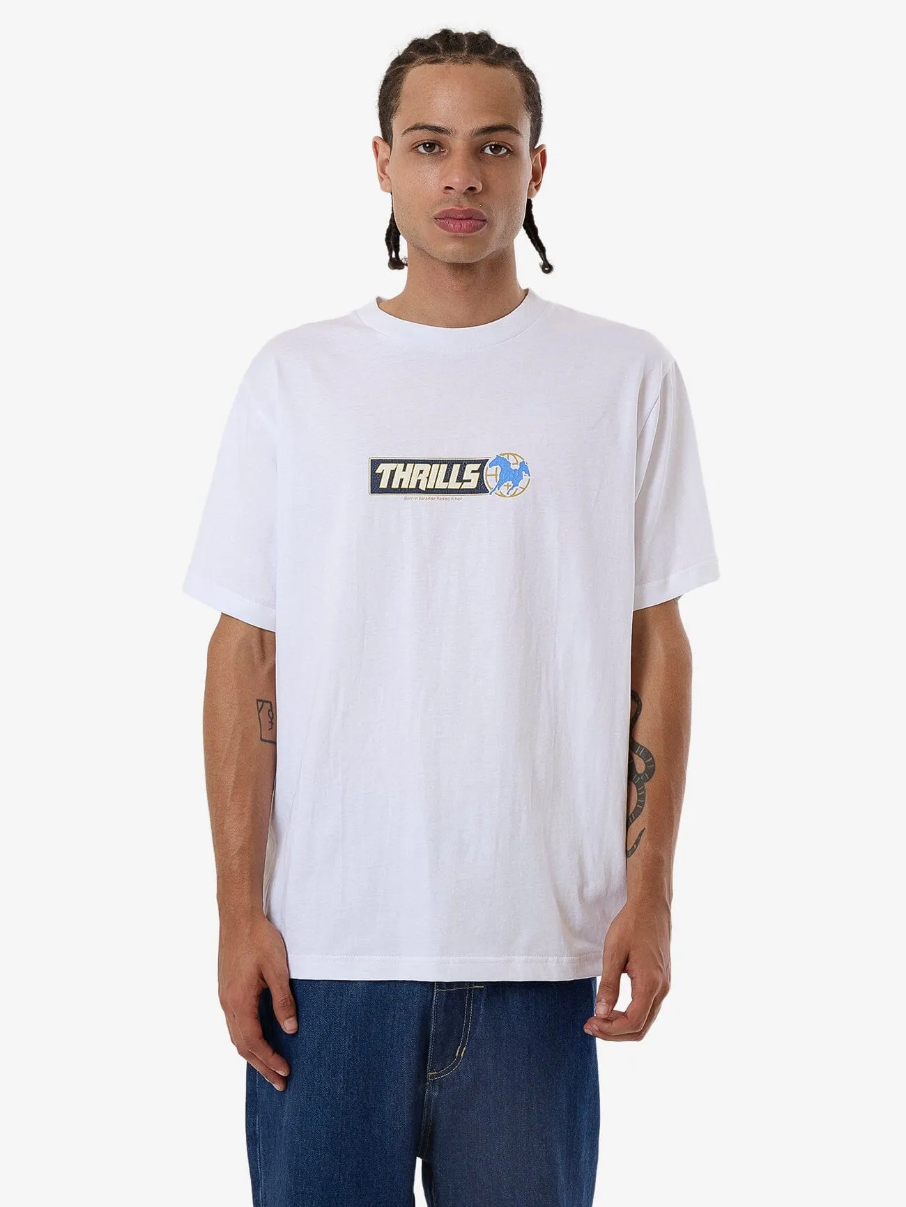 Especial Merch Fit Tee - White sold by Thrills