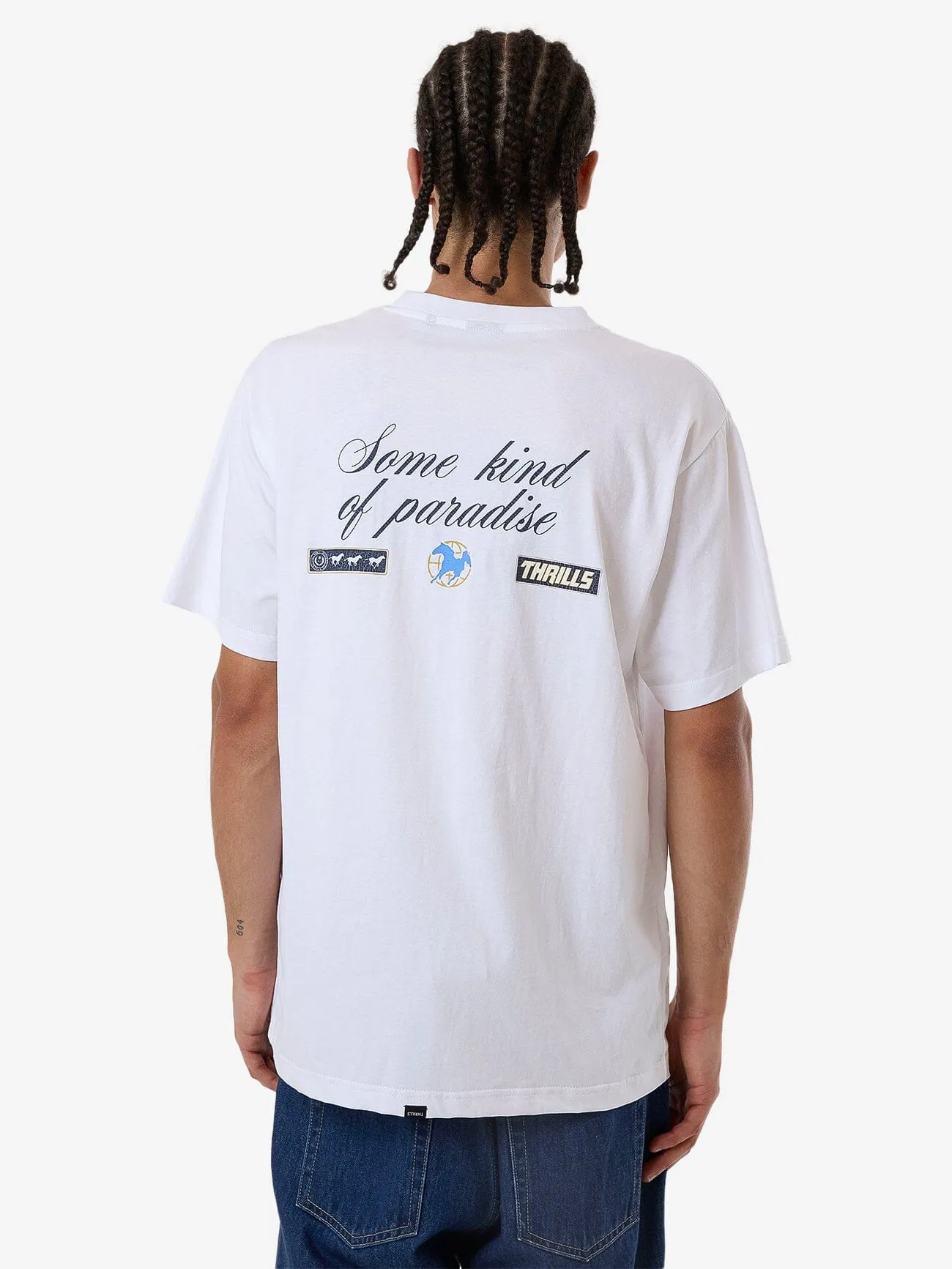 Especial Merch Fit Tee - White sold by Thrills product image thumbnail 2