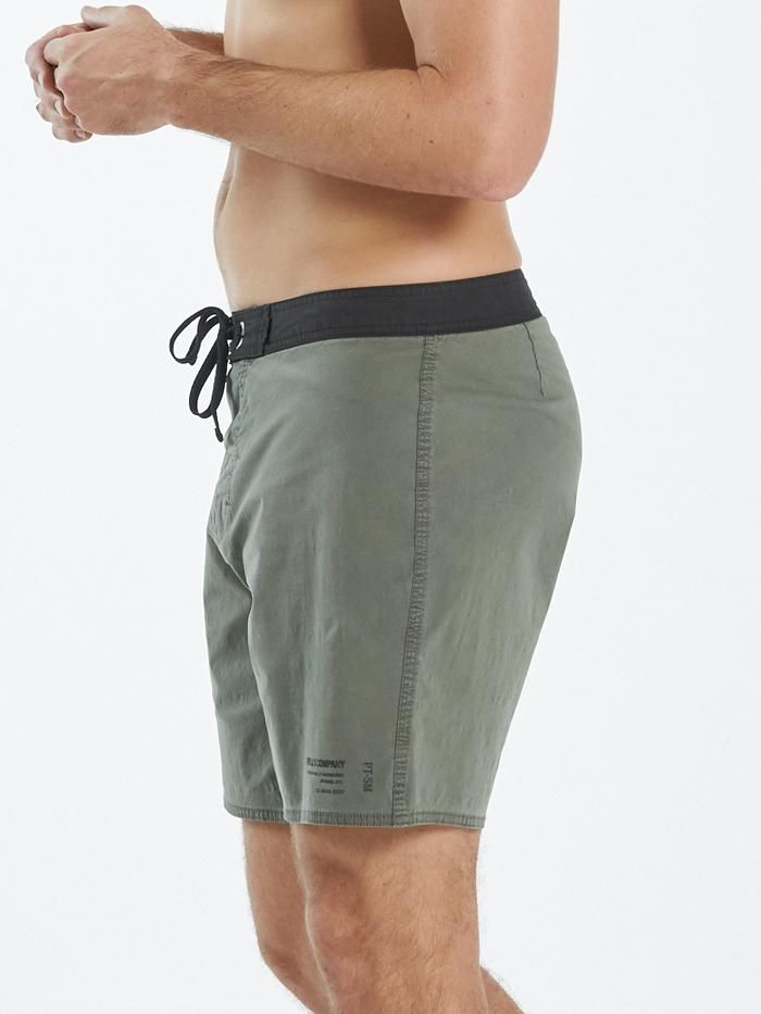 Provisions Boardshort - Army Green sold by Thrills product image thumbnail 4