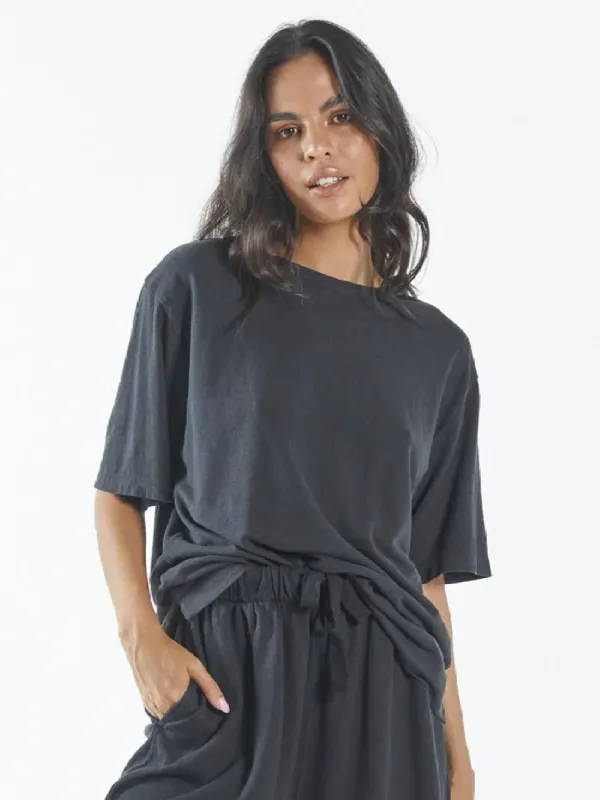 Hemp Box Tee - Black sold by Thrills