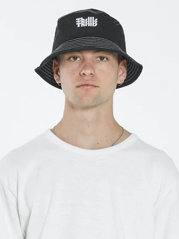 Infinite Thrills Bucket Hat - Washed Black sold by Thrills
