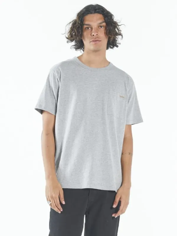 Situation Normal Merch Fit Pocket Tee - Grey Marle sold by Thrills