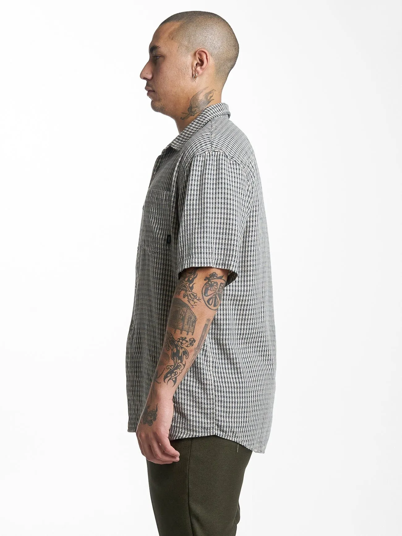 Ever Short Sleeve Shirt - Dark Slate sold by Thrills product image thumbnail 3
