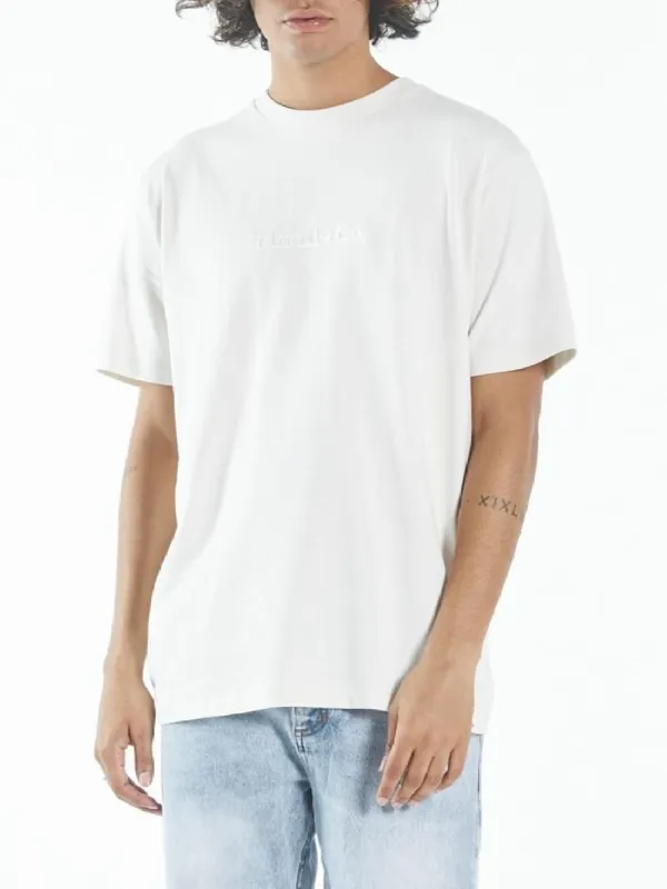 Tonal Thrills Co Embro Merch Fit Tee - Heritage White sold by Thrills