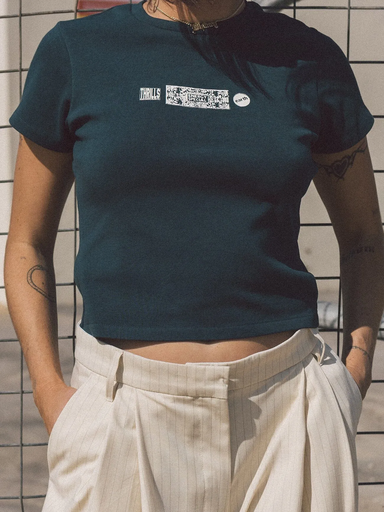 Energy Special Mini Tee - Jasper Green sold by Thrills