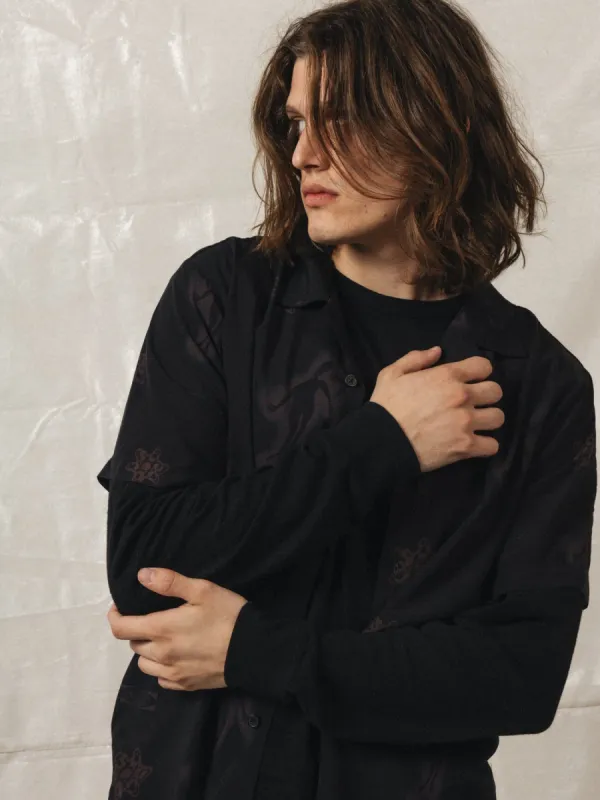 Euphoric Coexistence Bowling Shirt - Java sold by Thrills