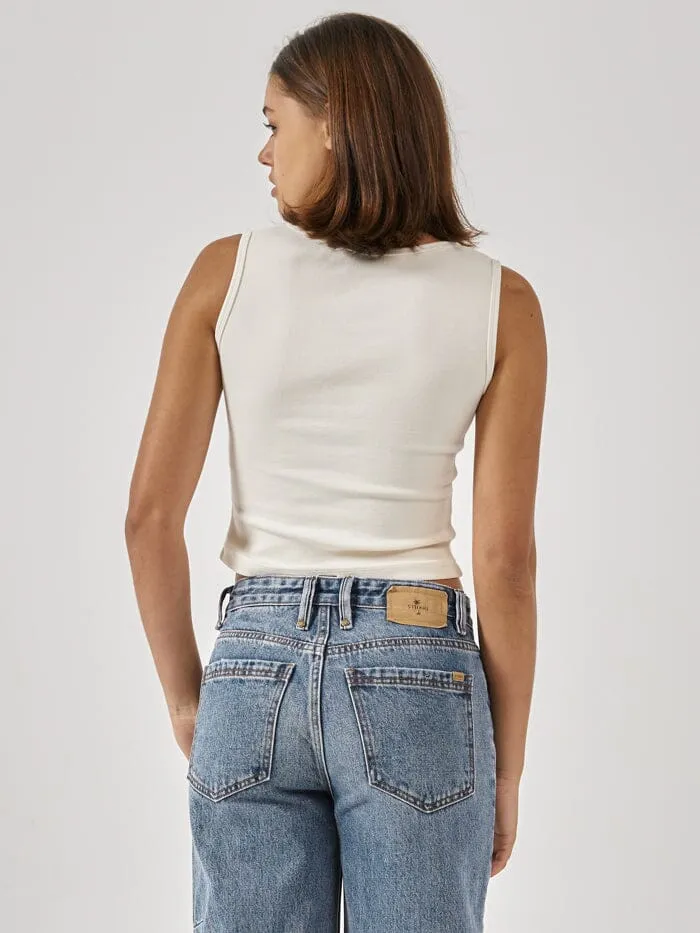 Vision of You Y2k Tank - Heritage White sold by Thrills product image thumbnail 2